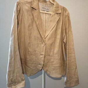 linen blazer